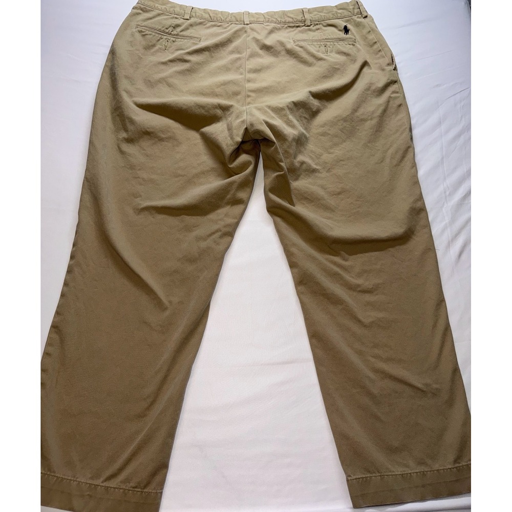 Polo Ralph Lauren Prospect Pant Men 44Bx30 Tan Chino Big & Tall Khakis - Picture 10 of 10